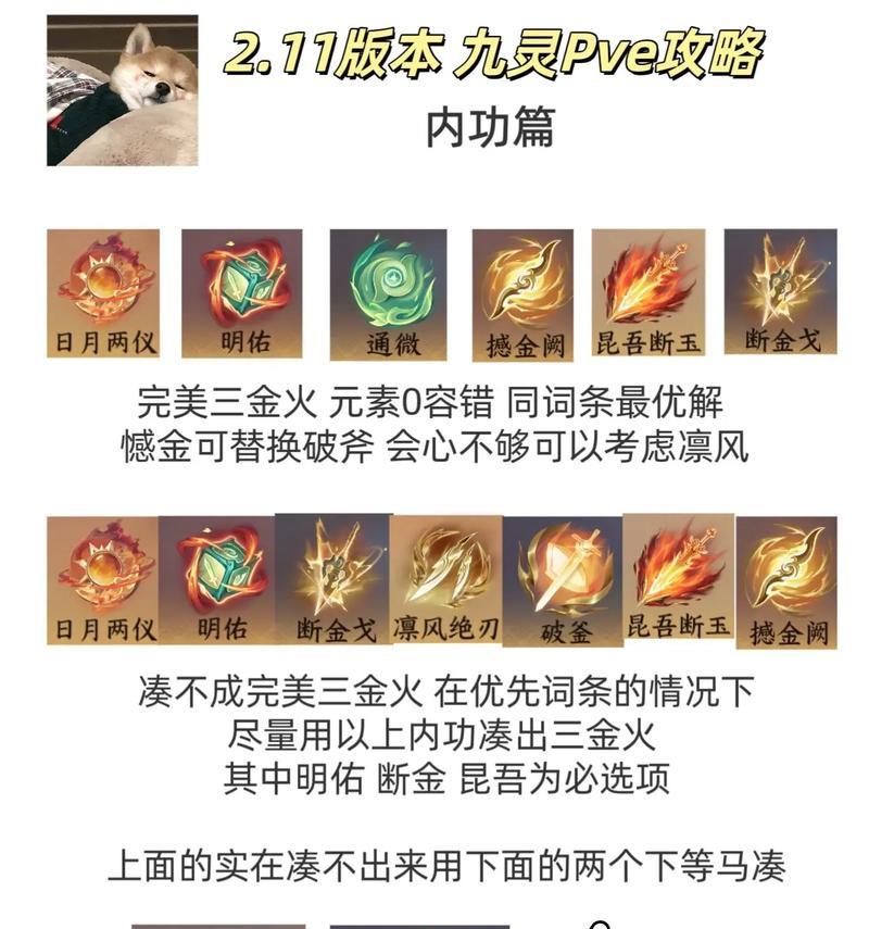 九灵技能攻略（突破游戏极限，成为顶尖玩家的关键）